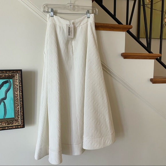 C/MEO Collective Midi Skirt in White (XS) - Picture 3 of 4
